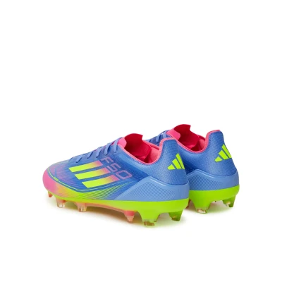 Adidas F50 Pro M FG blue fusion/lucid lemon/lucid pink pánské outdoorové fotbalové kopačky