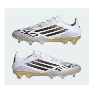 Adidas F50 Pro M FG cloud white/core black/gold metallic pánské fotbalové kopačky
