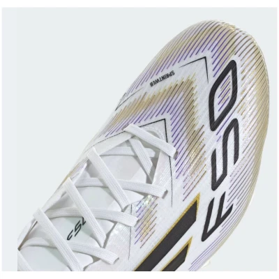 Adidas F50 Pro M FG cloud white/core black/gold metallic pánské fotbalové kopačky