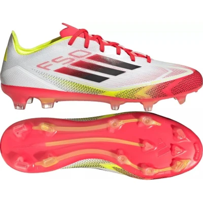 Adidas F50 Pro M FG cloud white/core black/solar yellow pánské outdoorové fotbalové kopačky