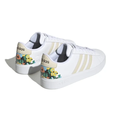 Adidas Grand Court 2.0 cloud white/ecru tinf/core black dámské tenisky