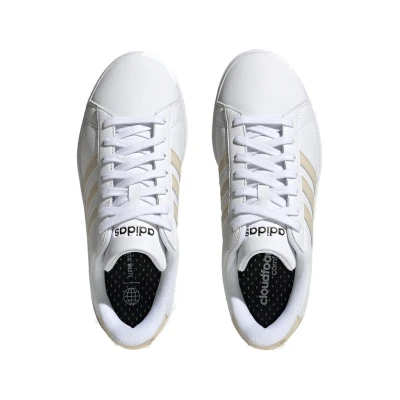 Adidas Grand Court 2.0 cloud white/ecru tinf/core black dámské tenisky