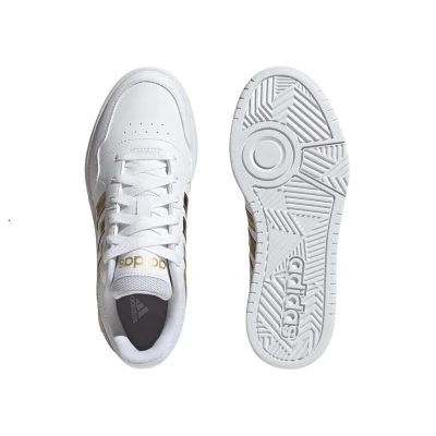 Adidas Hoops 3.0 cloud white/cloud white/matt gold dámské tenisky