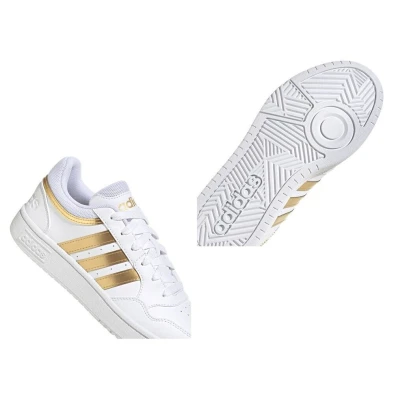 Adidas Hoops 3.0 cloud white/cloud white/matt gold dámské tenisky