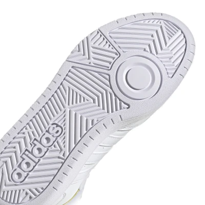Adidas Hoops 3.0 Mid cloud white/cloud white/gold metallic dámské tenisky