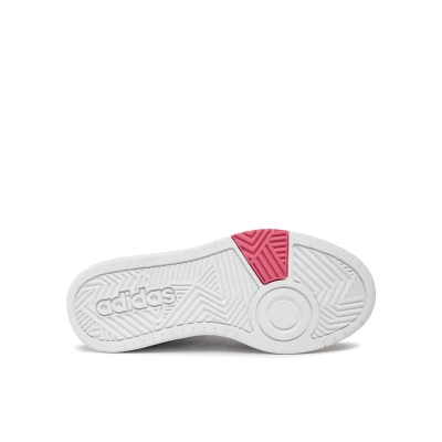 Adidas Hoops 3.0 Mid core black/cloud white/pink fusion dámské tenisky