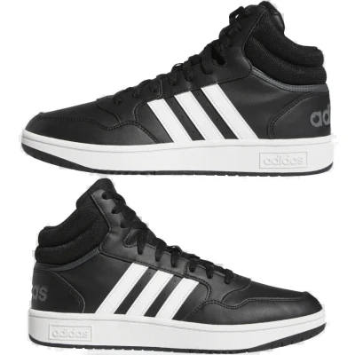 Adidas Hoops 3.0 Mid M core black/cloud white/grey six pánské tenisky