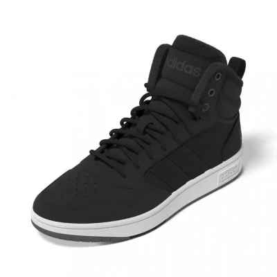 Adidas Hoops 3.0 Mid WTR core black/core black/footwear white pánské zimní tenisky