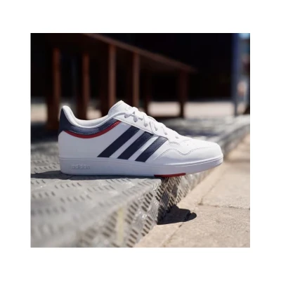 Adidas Hoops 4.0 M cloud white/dark blue/team power red pánské tenisky