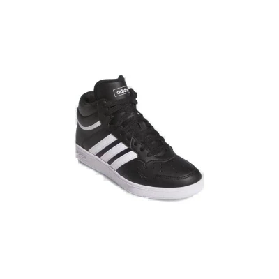 Adidas Hoops 4.0 Mid Jr core black/cloud white/core black juniorské tenisky