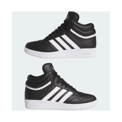 Adidas Hoops 4.0 Mid Jr core black/cloud white/core black juniorské tenisky