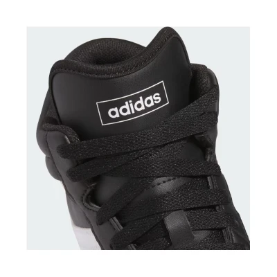 Adidas Hoops 4.0 Mid Jr core black/cloud white/core black juniorské tenisky