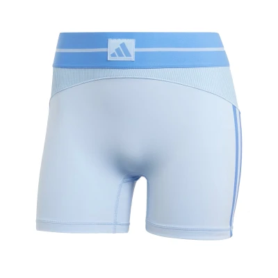Adidas HYG RIB 1/4 GLOBLU/BLUFUS dámská podprsenka