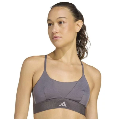 Adidas HYG SHN BRALETT GRESTR/GREY dámská podprsenka