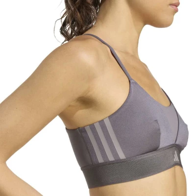 Adidas HYG SHN BRALETT GRESTR/GREY dámská podprsenka