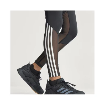 Adidas HYGLM 1/1 L BLACK/WHITE dámské legíny