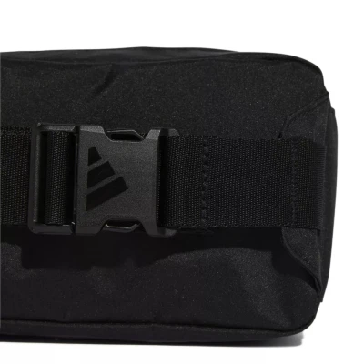 Adidas LINEAR BUMBAG BLACK/WHITE ledvinka
