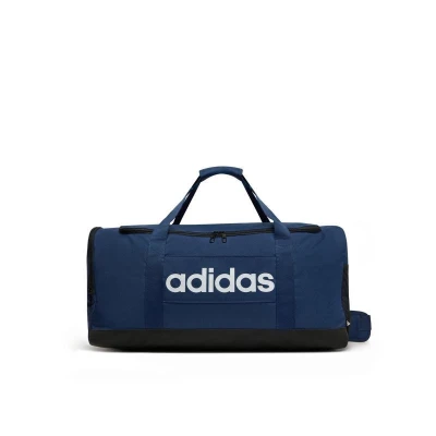 Adidas LINEAR DUFFEL M DKBLUE/WHITE sportovní taška