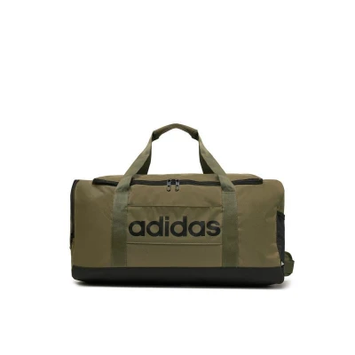 Adidas LINEAR DUFFEL M OLISTR/BLACK sportovní taška