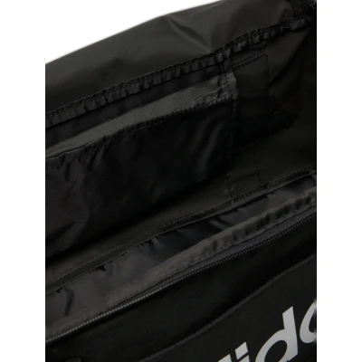 Adidas LINEAR DUFFEL S BLACK/BLACK/WHITE sportovní taška
