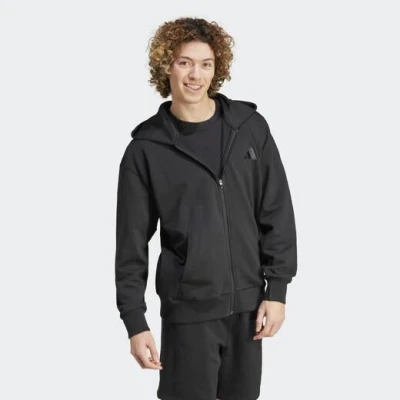 Adidas M A SZN FL FZ IX1249 pánská mikina