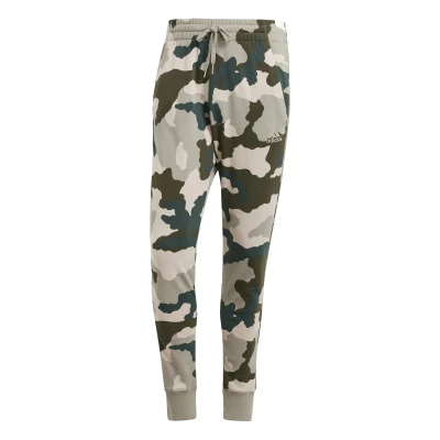 Adidas M CAMO PT-IV7384-Green pánské tepláky