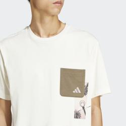 Adidas M T LENS PKT JJ3928 pánské tričko