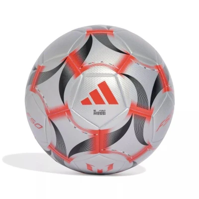 Adidas MESSI LGE SILVMT/LUCRED/BLACK fotbalový míč