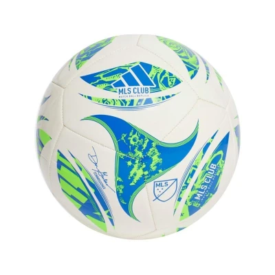 Adidas MLS CLB WHITE/GREEN/GLOBLU fotbalový míč