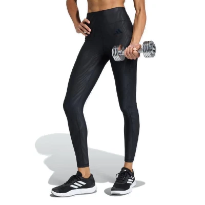 Adidas OPTIME AOP BLACK dámské legíny