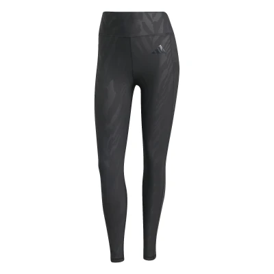 Adidas OPTIME AOP BLACK dámské legíny