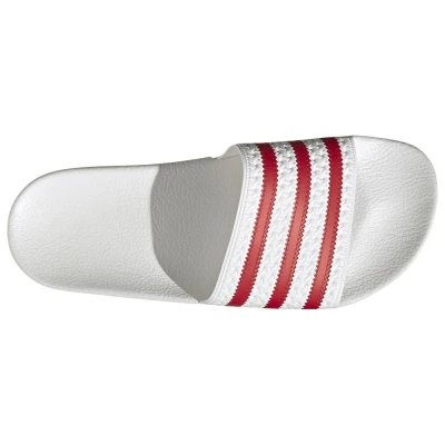 Adidas Originals Adilette W cloud white/better scarlet/cloud white dámské nazouváky