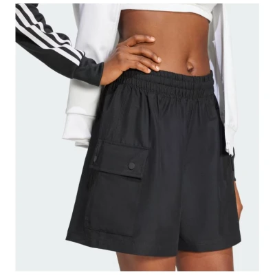Adidas Originals ESS C SHORTS-BLACK dámské kraťasy