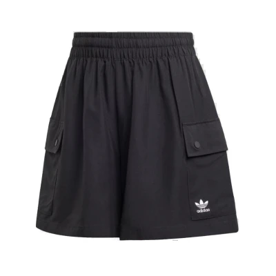 Adidas Originals ESS C SHORTS-BLACK dámské kraťasy