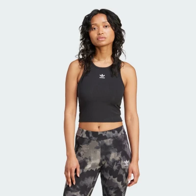 Adidas Originals ESS RIB TANK-BLACK dámské tílko