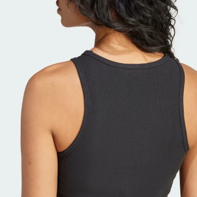 Adidas Originals ESS RIB TANK-BLACK dámské tílko