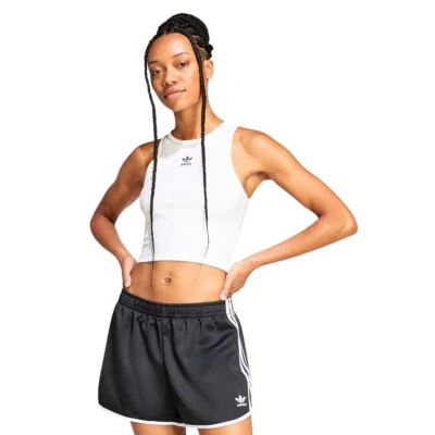 Adidas Originals ESS RIB TANK-WHITE dámské tílko