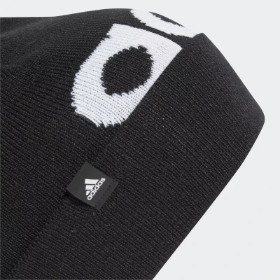 Adidas POMPOM BEANIE BLACK/WHITE čepice