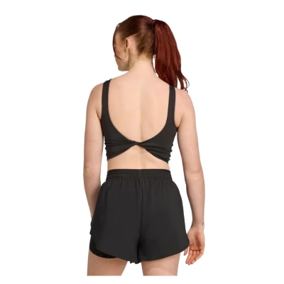 Adidas Power Light Support Bra Tank W black dámská podprsenka
