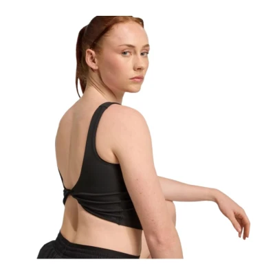 Adidas Power Light Support Bra Tank W black dámská podprsenka