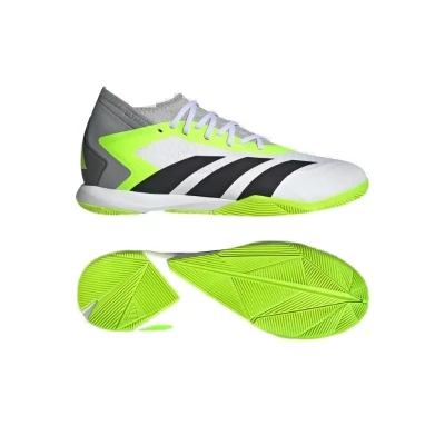 Adidas Predator Accuracy.3 M IC cloud white/core black/lucid lemon pánské halové fotbalové kopačky