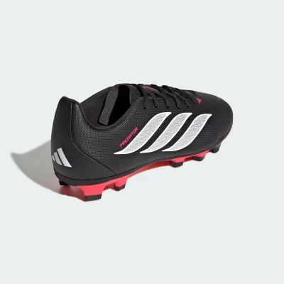 Adidas Predator Club Jr FG/MG core black/cloud white/lucid red chlapecké fotbalové kopačky