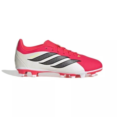 Adidas Predator Club Jr FG/MG lucid red/core black/cloud white chlapecké fotbalové kopačky