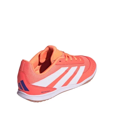 Adidas Predator Club Jr IC signal coral/cloud white/beam orange chlapecké fotbalové kopačky halové