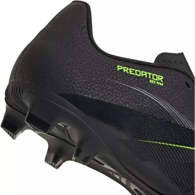 Adidas Predator Club M FG/MG core black/carbon/lucid lemon pánské outdoorové fotbalové kopačky