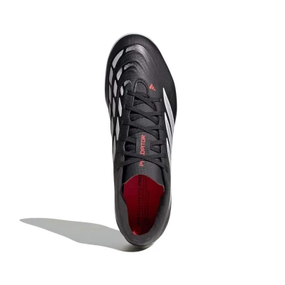 Adidas Predator Club M IC core black/cloud white/lucid red pánské halové fotbalové kopačky