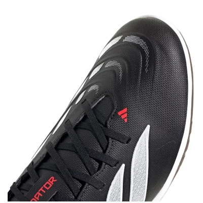 Adidas Predator Club M IC core black/cloud white/lucid red pánské halové fotbalové kopačky