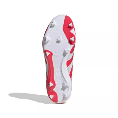 Adidas Predator League Jr FG/MG lucid red/cloud white/core black chlapecké fotbalové kopačky
