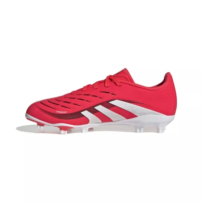 Adidas Predator League Jr FG/MG lucid red/cloud white/core black chlapecké fotbalové kopačky