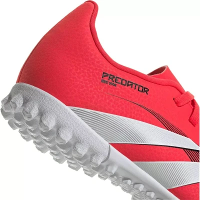 Adidas Predator League Jr lucid red/cloud white/core black chlapecké fotbalové kopačky turfy